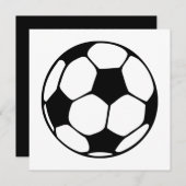 voetbal kaart (Voorkant / Achterkant)