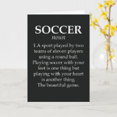 Voetbal Kaarten Voor Kinderen Meisjes Haar Speler  (Gele Bloem)