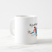 Voetbal Kampioen Koffiemok (Voorkant links)