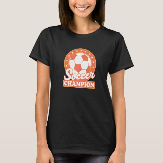 Voetbal Kampioen T-shirt (Voorkant)
