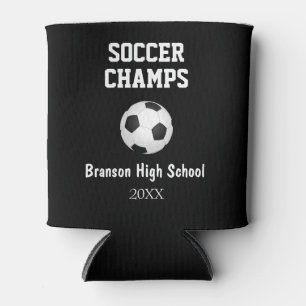 Voetbal Kampioenen Bal Feest Favoriet Drank Koeler
