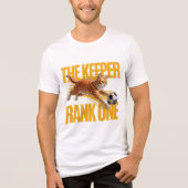 Voetbal Kat Doelman – Schattig Grappig Cadeau Tri-Blend Shirt (Voorkant)