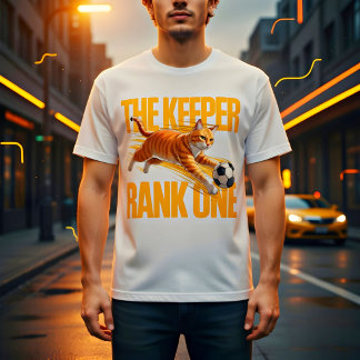 Voetbal Kat Doelman – Schattig Grappig Cadeau Tri-Blend Shirt