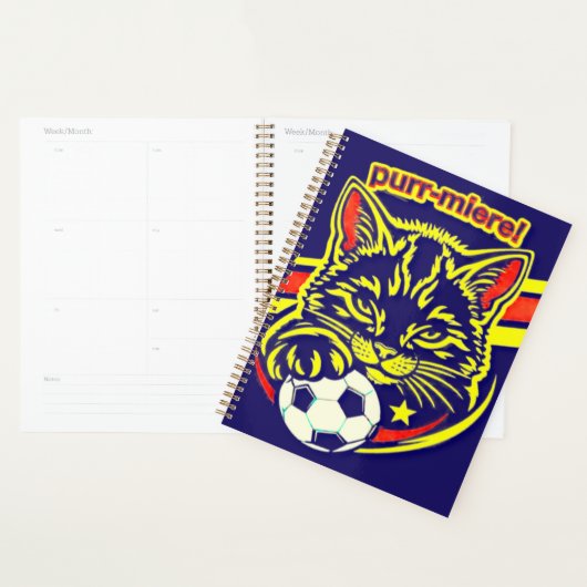Voetbal Kat graphics Planner (Display)