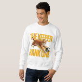 Voetbal Kat Keeper Grappig Geschenk T-shirt (Voorkant volledig)