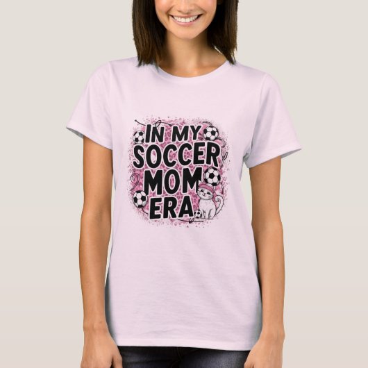 Voetbal Kat Mam Era T-shirt (Voorkant)