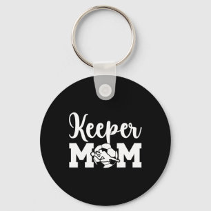 Voetbal Keeper Moeder Van Een Voetbal Keeper Moede Sleutelhanger