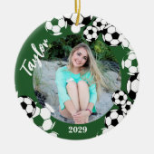 Voetbal Keepomwille Ceramic Ornament (Voorkant)