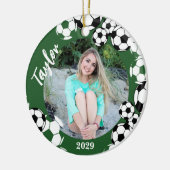 Voetbal Keepomwille Ceramic Ornament (Links)
