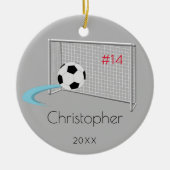 voetbal Keepomwille Ornament (Voorkant)
