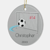 voetbal Keepomwille Ornament (Links)