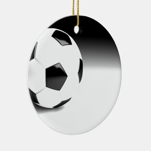 Voetbal Keramisch Ornament (Rechts)