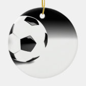Voetbal Keramisch Ornament (Voorkant)
