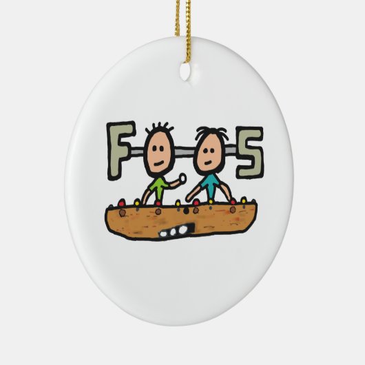 Voetbal Keramisch Ornament (Rechts)