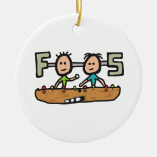 Voetbal Keramisch Ornament