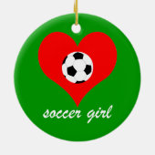 voetbal keramisch ornament (Achterkant)