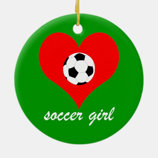 voetbal keramisch ornament (Achterkant)