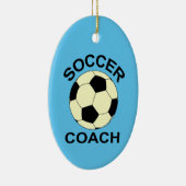 Voetbal Keramisch Ornament (Rechts)
