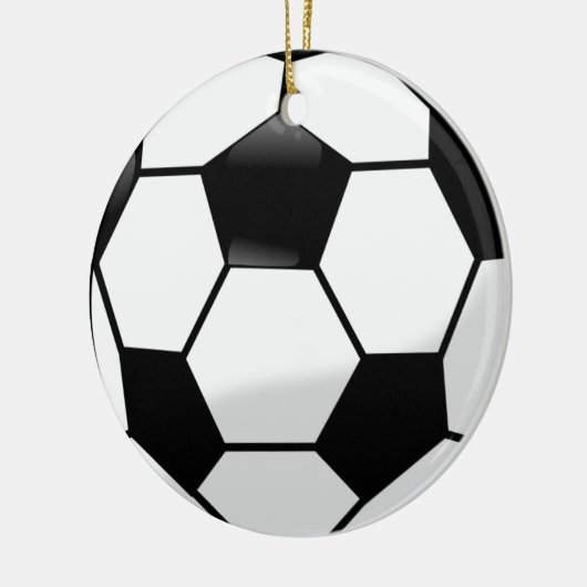 Voetbal Keramisch Ornament (Links)