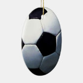 Voetbal Keramisch Ornament (Rechts)