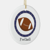 Voetbal Keramisch Ornament (Rechts)