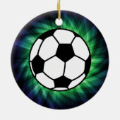 Voetbal Keramisch Ornament (Achterkant)