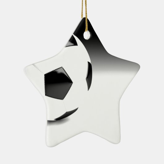 Voetbal Keramisch Ornament (Rechts)