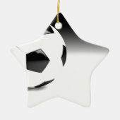 Voetbal Keramisch Ornament (Voorkant)