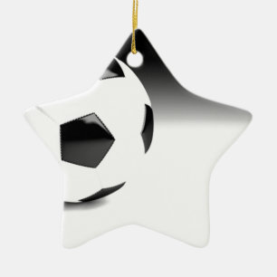 Voetbal Keramisch Ornament