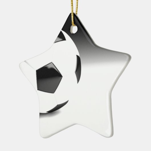Voetbal Keramisch Ornament (Links)