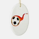 Voetbal Keramisch Ornament (Rechts)