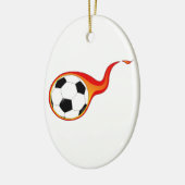 Voetbal Keramisch Ornament (Links)