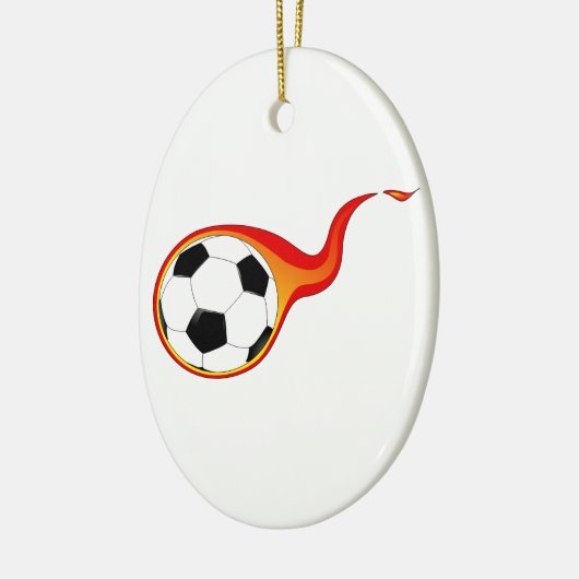 Voetbal Keramisch Ornament (Links)