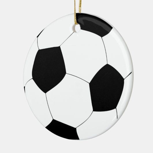 Voetbal Keramisch Ornament (Links)