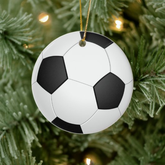 Voetbal Keramisch Ornament (Boom)