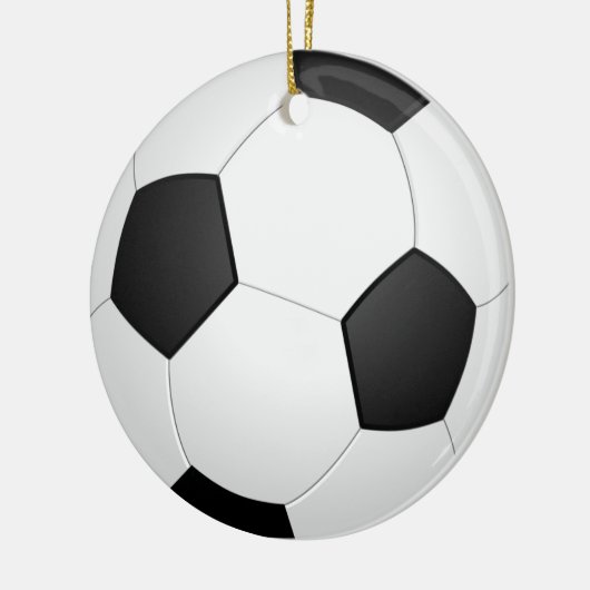 Voetbal Keramisch Ornament (Links)