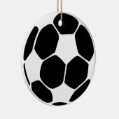 voetbal keramisch ornament (Rechts)
