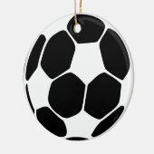voetbal keramisch ornament (Links)
