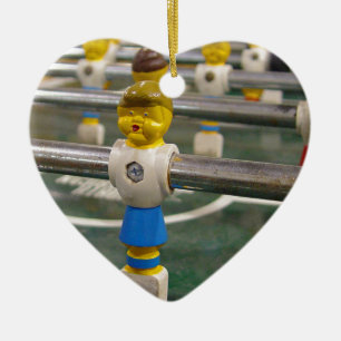 Voetbal Keramisch Ornament