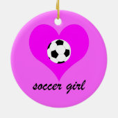 voetbal keramisch ornament (Achterkant)