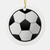 Voetbal Keramisch Ornament (Voorkant)