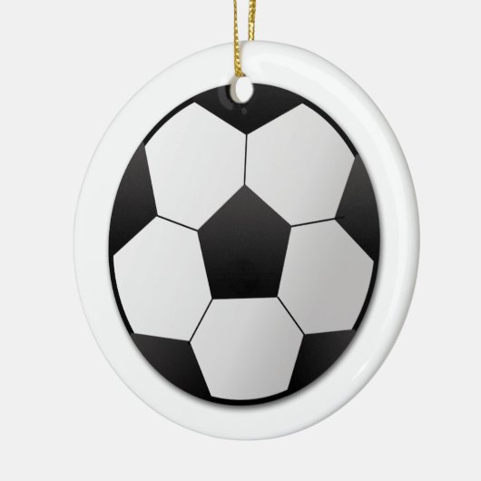 Voetbal Keramisch Ornament (Links)