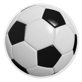 Voetbal Keramische Knop (Voorkant)