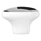 Voetbal Keramische Knop (Zijkant)