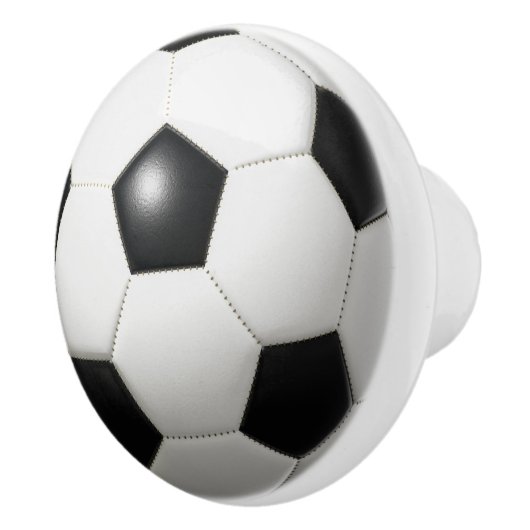 Voetbal Keramische Knop (Rechts)