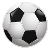 Voetbal Keramische Knop (Voorkant)