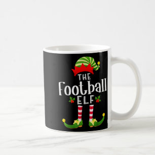Voetbal Kerst Elf Matching Pyjama X-mas Feest Koffiemok