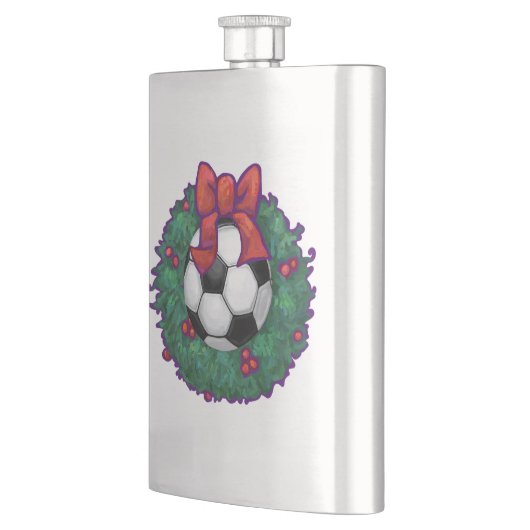 Voetbal kerst flacon (Links)