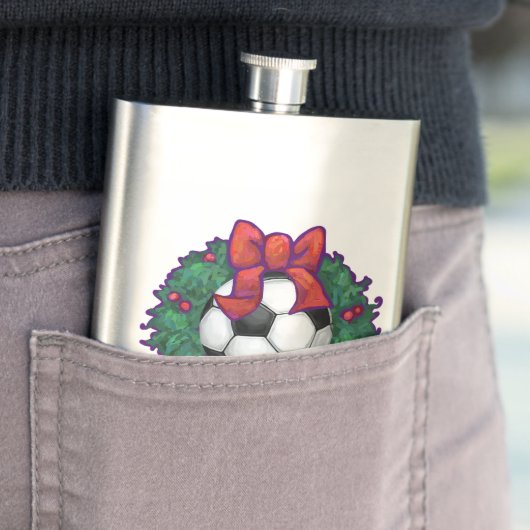 Voetbal kerst flacon (Voorbeeld)