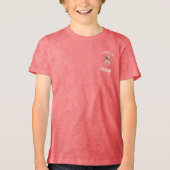Voetbal Kerst Kick-Off naar Kerstmis Tri-Blend Shirt (Voorkant)